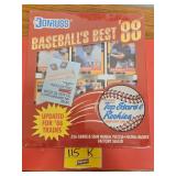 SEALED DONRUSS BASEBALL'S BEST '1988 WITH 336