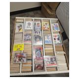 VERY LARGE BOX OF BASEBALL CARDS...MOSTLY LATE 19