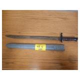 1917 REMINGTON BAYONET WITH 17' BLADE