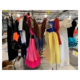 RACK OF GIRLS / LADIES COSTUMES