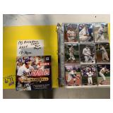 BINDER OF 2024 TOPPS BASEBALL CARDS