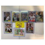 GROUP OF ALL-STAR PLAYER BASEBALL CARDS