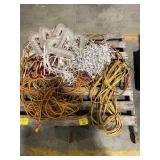 CHRISTMAS LIGHTS, EXTENSION CORDS