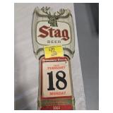 STAG BAR CALENDAR...IF YOU WERE BORN BEFORE THIS