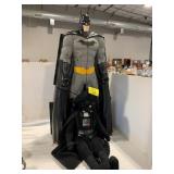 BATMAN & DARTH VADER FIGURES (VADER IS PLUSH)