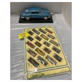CLASSIC CAR SET IN BOX, DIECAST CAR