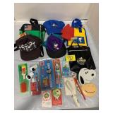 GROUP OF SNOOPY COLLECTIBLES - HATS,