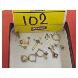 CROSS STAMPED 1/20TH 14KGF, PENDANT WITH WHAT