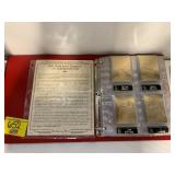 BINDER OF GOLD-TONE 2006 WORLD SERIES BASEBALL