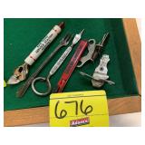 GROUP OF NOVELTY & ADVERTISING BOTTLE OPENERS