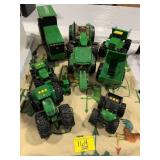 JOHN DEERE BLANKET & TOY TRACTORS OF ALL KINDS