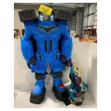TRANSFORMER BATMAN TOY, B TOYS WOOFER DOG THEMED