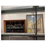VELVET LAST SUPPER, FRAMED CITY PRINT