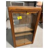 GLASS-DOOR MEDIA CABINET