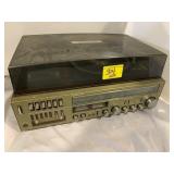 EMERSON TURNTABLE, 8TRACK PLAYER, CASSETTE