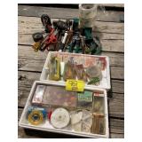 HAND TOOLS OF ALL KINDS, PACKING TAPE ROLLS,