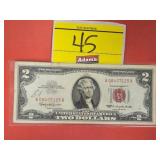 1963 $2 RED SEAL NOTE