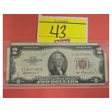 1953 $2 RED SEAL NOTE