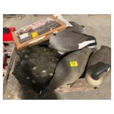 PALLET OF REAL GEESE WEBFOOT DECOYS?, GOOSE