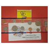 1988 US MINT UNCIRCULATED COIN SET