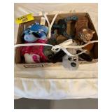 FLAT W/ POUND PUPPIES, DREAM LITES, TIGER TOY,