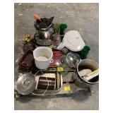 LONGABER BASKET, STOCK POTS, GEORGE FOREMAN,