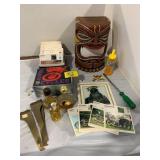 MOTORCYCLE CARDS, TIKI FIGURE, KING ROAD PIG