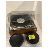 GARRARD TURNTABLE, PAIR OF SPEAKERS?