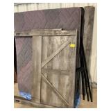 PRESSED WOOD QUEEN? SIZE MATTRESS & BED SET