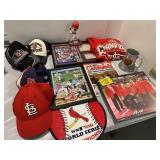 LARGE GROUP OF STL CARDINALS COLLECTIBLES