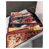 ROW OF STL CARDINALS PENNANT