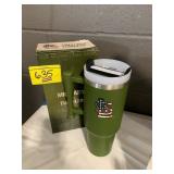 BOXED GREEN MILITARY STL CARDINALS TUMBLER