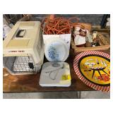 PET TAXI, BBQ PLATTER, EXTENSION CORD, BASKETS,
