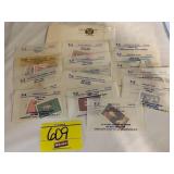 GROUP OF JAMESTOWN STAMP CO STAMP COLLECTION