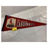 GIVEAWAY 1967 STL CARDINALS WORLD SERIES PENNANT