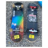 2 SKATEBOARDS