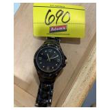 BLACK MENS WATCH