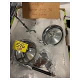 PAIR OF VINTAGE UNITY S6 SPOT LIGHTS