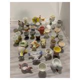 LARGE COLLECTION OF NOVELTY & ROOSTER THEMED EGG