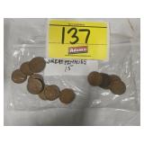 (15) WHEAT PENNIES