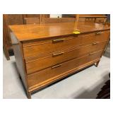 DREXEL BRAND MCM DRESSER W/ MIRROR