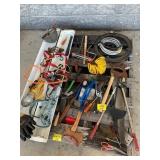 DRAIN SNAKE, WORK LIGHT, HAND SAWS, HATCHET, FOOT