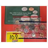 1993 US MINT UNCIRCULATED COIN SET