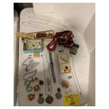 GROUP OF COSTUME JEWELRY OF ALL KINDS