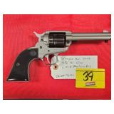 WRANGLER REV 22 LR, 4-5/8' BBL, SILVER, LIKE NEW
