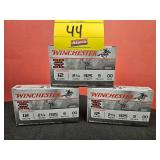 (3) BOXES WINCHESTER SUPER X 12 GA, 2-3/4',