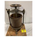 ANTIQUE FRUIT PRESS