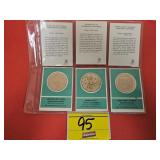 (3) SOLID FRANKLIN BRONZE/PROOF