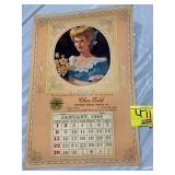 CHAS TODD 1967 CALENDAR