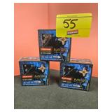 (3) BOXES NORMA MHP 9MM LUGER, 108 GR